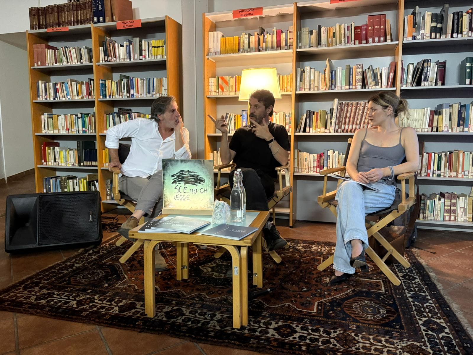 Roberto Orazi, Francesco Petrone e Ilaria Monti.